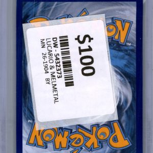Lucario and Melmetal GX 224/214, Unbroken Bonds Pokemon card - alternate view