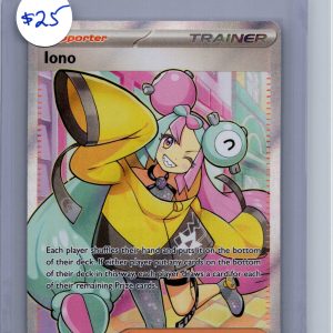Iono 254/193, Paldea Evolved Pokemon card