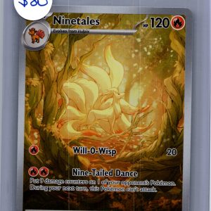 Ninetales 199/197, Obsidian flames Pokemon card