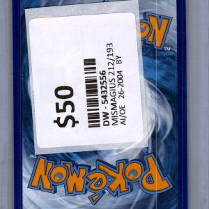 Mismagius 212/193, Paldea Evolved Pokemon card - alternate view