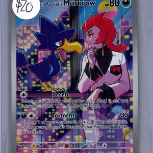 Murkrow 200/182, Destined Rivals Pokemon card