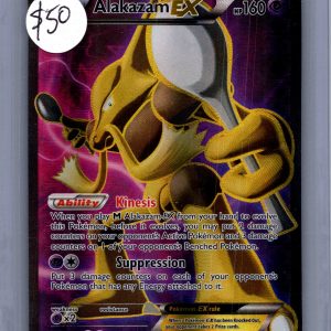 Alakazam ex 117/124, Fates Collide Pokemon card