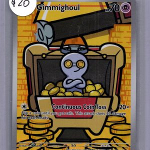 Gimmighoul 198/182, Paradox Rift Pokemon card