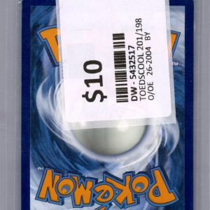 Toedscool 201/198, Scarlett and Violet Base Pokemon card - alternate view
