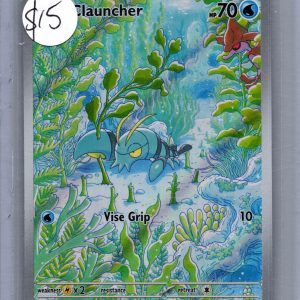 Clauncher 205/198, Scarlett and Violet Base Pokemon card