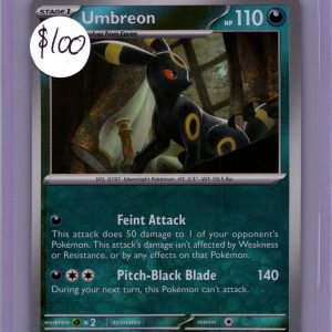 Umbreon 059/131 Masterball, Prismatic Evolutions Pokemon card
