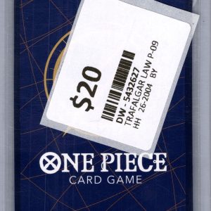 Trafalgar Law P-093, One Piece Singles One Piece trading card - alternate view