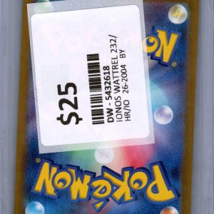 Wattrel 232/sv-p, Japanese Singles Pokemon card - alternate view