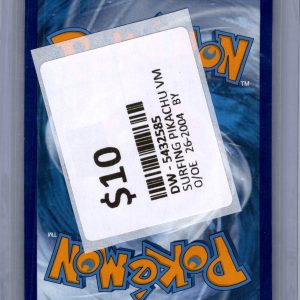Surfing Pikachu Vmax 009/025, Celebrations Pokemon card - alternate view