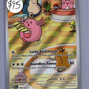 Chansey 187/167, Twilight Masquerade Pokemon card