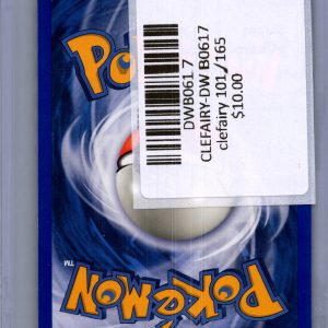 Clefairy 101/165, Vintage Singles Pokemon card - alternate view