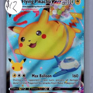 Flying Pikachu VMAX 007/025, Celebrations Pokemon card