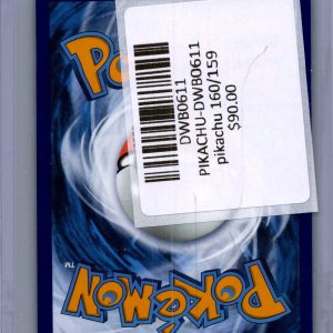 Pikachu 160/159, Crown Zenith Pokemon card - alternate view