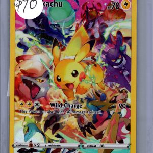 Pikachu 160/159, Crown Zenith Pokemon card