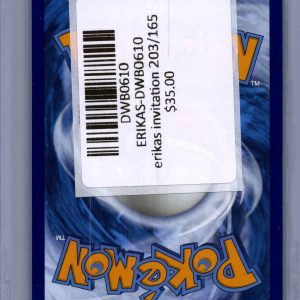 Erika's Invitation 203/165, 151 Pokemon card - alternate view