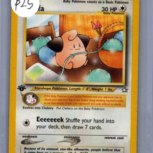 Cleffa 20/111 1st Ed, Vintage Singles Pokemon card