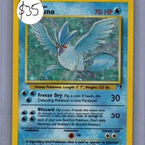 Articuno 2/110, Vintage Singles Pokemon card