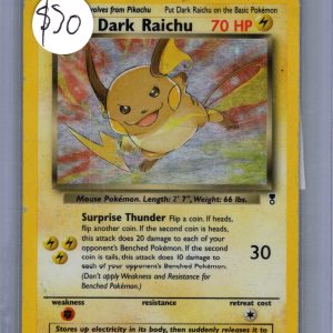 Dark Raichu 7/110, Vintage Singles Pokemon card
