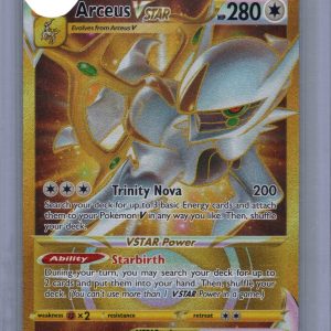 Arceus VSTAR 184/172, Brilliant Stars Pokemon card