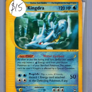 Kingdra 19/147, Vintage Singles Pokemon card