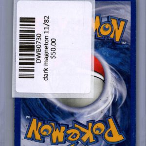 Dark Magneton 11/82, Vintage Singles Pokemon card - alternate view