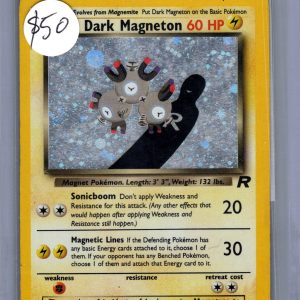 Dark Magneton 11/82, Vintage Singles Pokemon card
