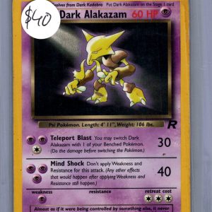 Dark Alakazam 18/82, Vintage Singles Pokemon card