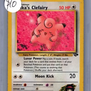 Erika's Clefairy 40/132, Vintage Singles Pokemon card