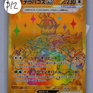 Terapagos EX 237/187 UR, Japanese Singles Pokemon card