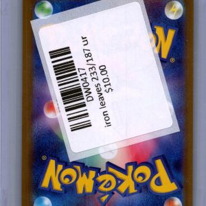 Iron Leaves EX 233/187 UR, Japanese Singles Pokemon card - alternate view