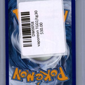 Vaporeon TG02/TG30, Brilliant Stars Pokemon card - alternate view