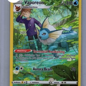 Vaporeon TG02/TG30, Brilliant Stars Pokemon card