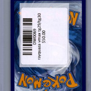 Rayquaza VMAX TG29/TG30, Silver Tempest Pokemon card - alternate view