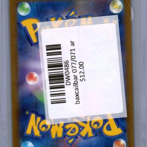Baxcailbar 077/071 ar -Japanese Singles Pokemon card - alternate view