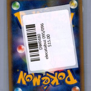 electabuzz 095/096 First Ed, Japanese Singles Pokemon card - alternate view