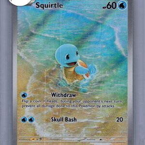 Squirtle 170/165, 151 Pokemon card