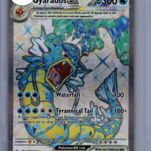 Gyarados ex 225/198, Scarlett and Violet Base Pokemon card