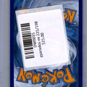 Gyarados ex 225/198, Scarlett and Violet Base Pokemon card - alternate view