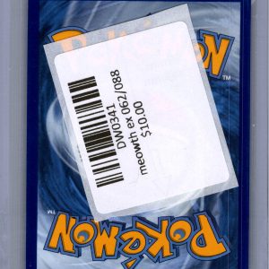 Meowth ex 062/088, Perfect Order Pokemon card - alternate view