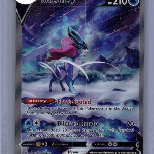 Suicune V GG38/GG70, Crown Zenith Pokemon card