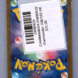 Charmander 168/165 AR, Japanese Singles Pokemon card - alternate view