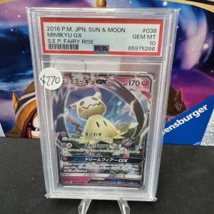 Mimikyu GX 038 PSA 10, Graded Cards Pokemon card
