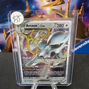 Arceus Vstar 123/172 Metal Card, Promo Pokemon card