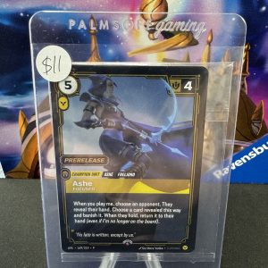 Ashe Prerelease 169/219 Promo, Riftbound Unleashed Riftbound trading card