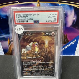 entei v gg36/gg70 psa 10 Pokemon card
