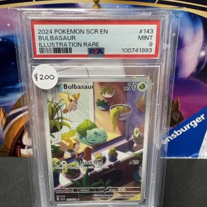 bulbasaur 143 psa 9 Pokemon card