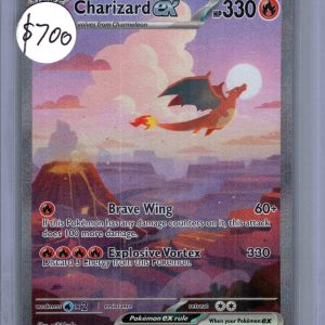 Charizard ex 199/165, 151 Pokemon card