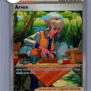 Arven 249/198, Scarlett and Violet Base Pokemon card