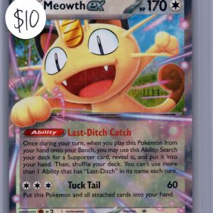 Meowth ex 062/088, Perfect Order Pokemon card
