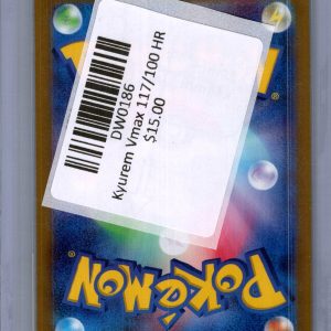 Kyurem Vmax 117/100 HR, Japanese Singles Pokemon card - alternate view
